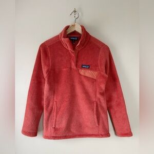 Patagonia Women’s Patagonia Re-Tool Snap T Pullover - Burnt Orange - XS